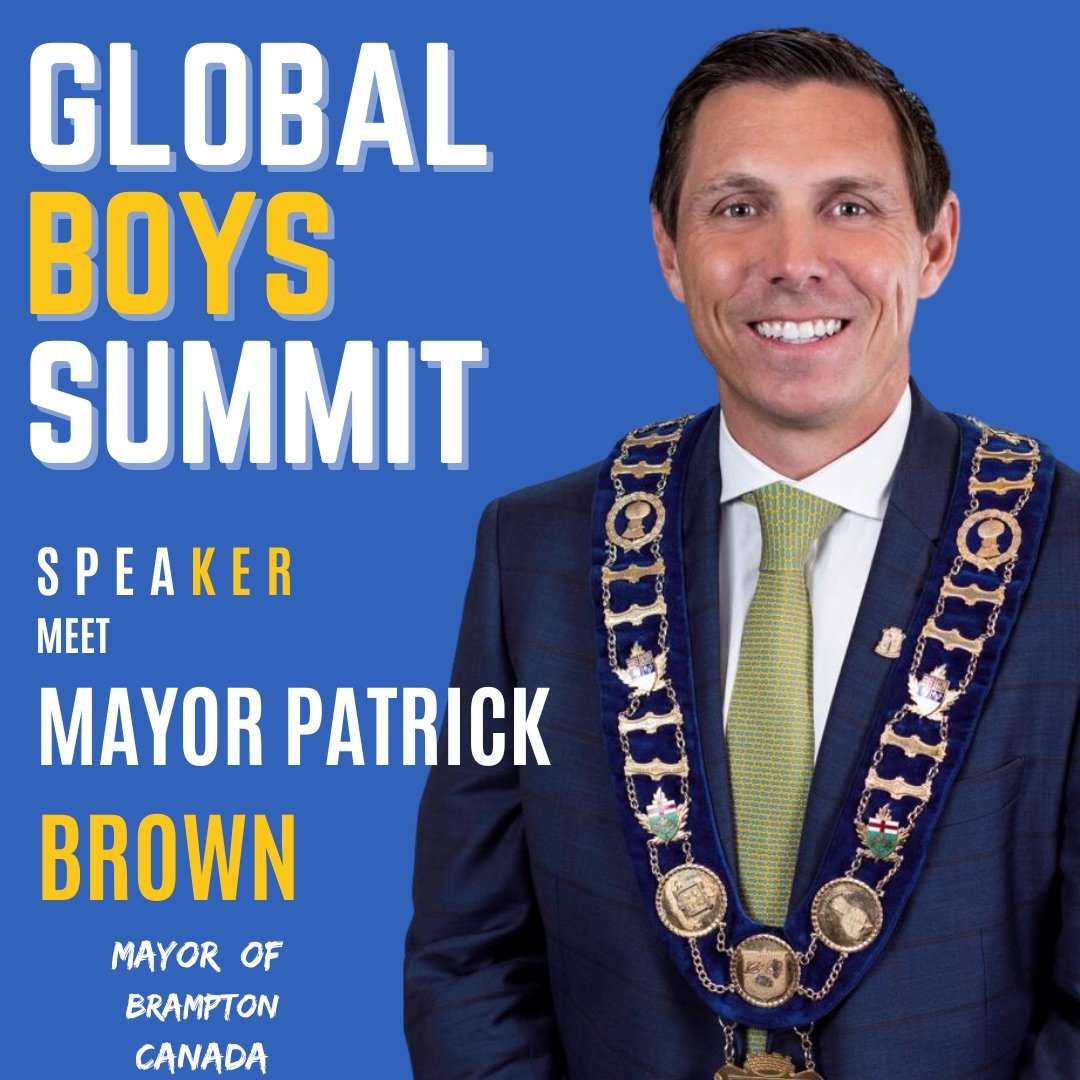 Mayor Patrick Brown at Global Boys Summit
